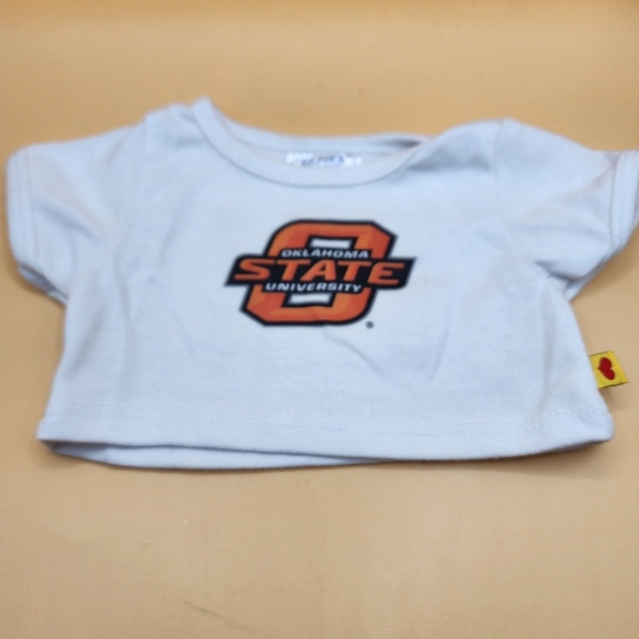 Build-A-Bear Other - Build a Bear Oklahoma State Cowboys Shirt Top White Clothes BABW OSU